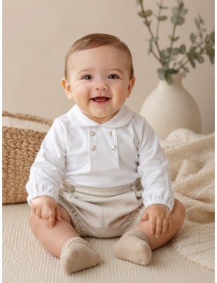 CONJUNTO CAMISA BEBÉ POPYS