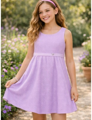 VESTIDO LILA NIÑA LOSAN...