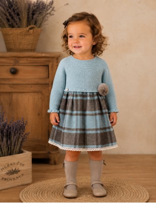 VESTIDO POMPOM PELO JULIANA