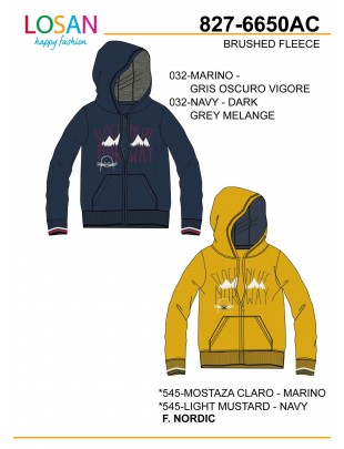 CHAQUETA FELPA LOSAN