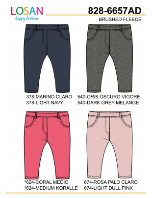 LEGGINS FELPA BEBÉ LOSAN