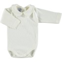 BODY CUELLO CAMISERO ALGODÓN BABIDU