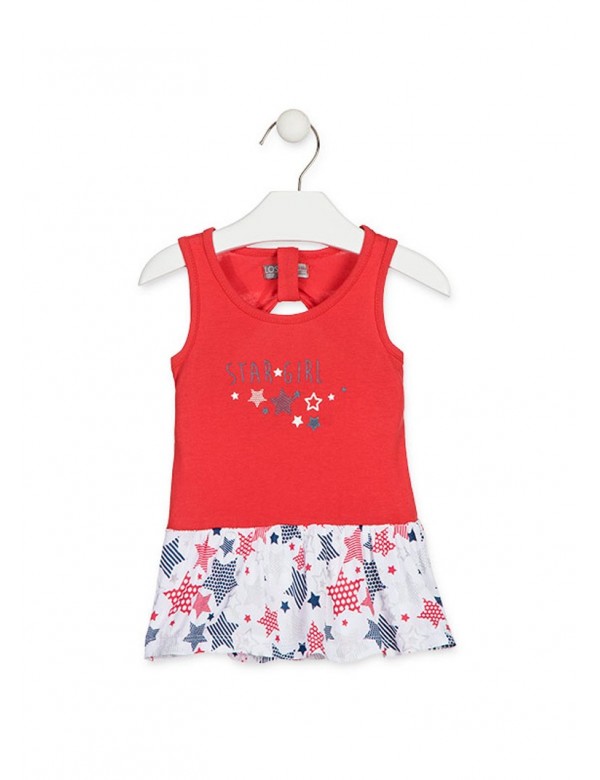 VESTIDO PUNTO BEBÉ LOSAN