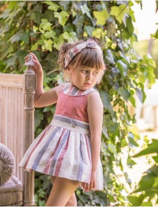 VESTIDO INFANTIL DOLCE PETIT 27-2228-V Primavera Verano 2020