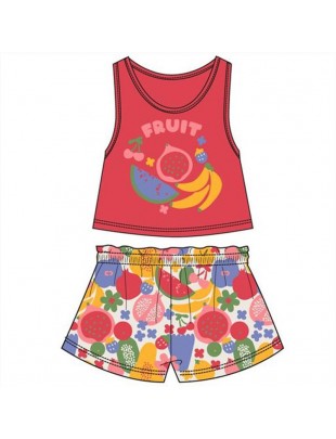 CONJUNTO SHORT NIÑA LOSAN...