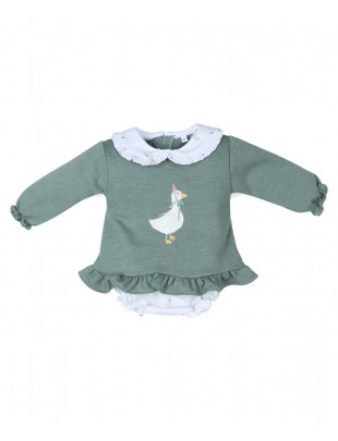 CONJUNTO BRAGA BEBÉ POPYS...